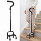 Adjustable Stair Climbing Assist Cane for Seniors, Portable Half-Step Walking Aid for Stair Support, Height Adjustable
