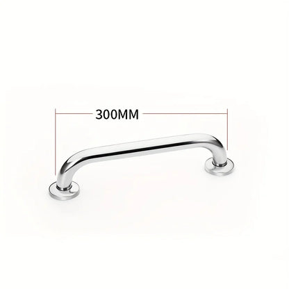 Stainless Steel Bathroom Grab Bar – Slip-Resistant Safety Handrail for Shower, Bathtub & Toilet Support