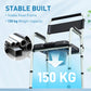 4-in-1 Bedside Commode & Shower Chair – Height Adjustable Portable Toilet & Raised Toilet Seat with Handles