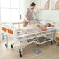 Multifunctional Manual Care Bed with Detachable Electric Wheelchair for Elderly Care