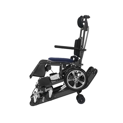 Electric Auto Stair Climbing Wheelchair with Rubber Track