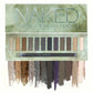 12-Color Pearlescent Shimmer Eyeshadow Palette with Mirror, Waterproof, Long-Lasting Eye Makeup