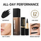 3-Piece Makeup Set, Full Coverage Matte Liquid Foundation & 2 Waterproof Black Gel Eyeliners