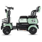 800W Foldable 3-Seater Electric Mobility Scooter with Child Seat
