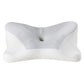 King Size Ergonomic Memory Foam Pillow with Cooling Pillowcase, Contoured Neck & Shoulder Support for Back, Side & Stomach Sleepers