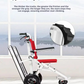 Foldable Electric Stair Climbing Wheelchair – 220 lb Capacity, 24V Battery & Detachable Design
