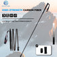 Foldable Carbon Fiber Trekking Pole – Ultra-Light 5-Section Hiking Walking Stick
