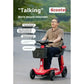 YZ-S3 Foldable 4-Wheel Electric Mobility Scooter – 250W, 25-Mile Range, 265 lbs Capacity