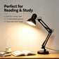 Adjustable LED Architect Desk Lamp with Flexible Folding Metal Arm for Reading and Home Office