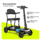 16KG Ultra-Light Foldable 4-Wheel Electric Mobility Scooter – 270W, Up to 25-Mile Range