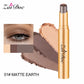 3-in-1 Cream Eyeshadow Stick, Glitter & Shimmer Finish, Long-Lasting Eye Makeup, 3.5g