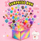 Slow-Rising Animal Squishy Mystery Blind Box, Sensory Squeeze Fidget Toy