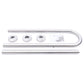 Stainless Steel Toilet Safety Grab Bar – 60 × 75 cm Bathroom Support Rail for Shower & Bathtub, Silver