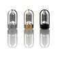 Rechargeable Aluminum Cross Table Lamp, Touch Control, Non-Slip Rubber Base for Bedroom and Dining Room Ambient Lighting