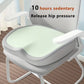 Ergonomic Memory Foam Seat Cushion – Adjustable Hip & Waist Support Chair Pad for Office, Car & Home