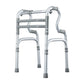Lightweight Foldable Walker with Seat for Elderly Mobility Assistance