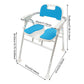 Foldable U-Shape Shower Chair – Portable Bath Seat for Personal Hygiene & Private Washing