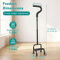 Adjustable Stair Climbing Assist Cane for Seniors, Portable Half-Step Walking Aid for Stair Support, Height Adjustable