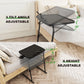 Adjustable Folding TV Tray Table – 6 Height Settings, 3 Tilt Angles, Cup Holder for Bed & Sofa, 1 or 2 Pack