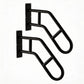 U-Shaped Stair Handrail for 1–3 Steps – 22.8" Wall-Mounted Safety Grab Bar for Indoor Stairs & Doorways