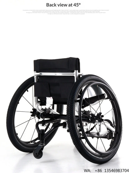 Lightweight Aluminum Alloy Sports and Acrobatics Manual Wheelchair