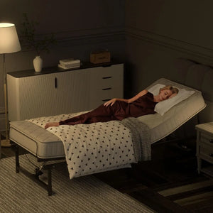 Twin XL Electric Adjustable Bed Base with Head & Foot Lift, Adjustable Bed Frame, Frame Only – Mattress Not Included