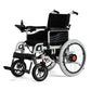 Foldable Steel Power Electric Wheelchair with Flip-up Pedals