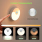 Rechargeable Mini LED Night Light, Warm White, Motion Sensor, Dimmable, Stick-On Wall Mount for Closets