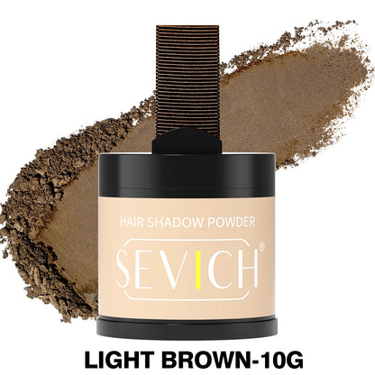Hairline and Root Cover-Up Powder, 10 g, Waterproof Hair Concealer, 5 Shades