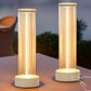 Cordless Rechargeable Table Lamp, 3-Mode Touch Dimming, IP54 Water-Resistant