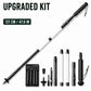 LED Walking Stick with Detachable Light, USB-C Rechargeable Aluminum Alloy Hiking Cane for Night Walking, Camping & Trekking