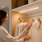 Foldable LED Under Cabinet Light, Magnetic Motion Sensor, 200 lm, 3 Color Temperatures, USB Rechargeable