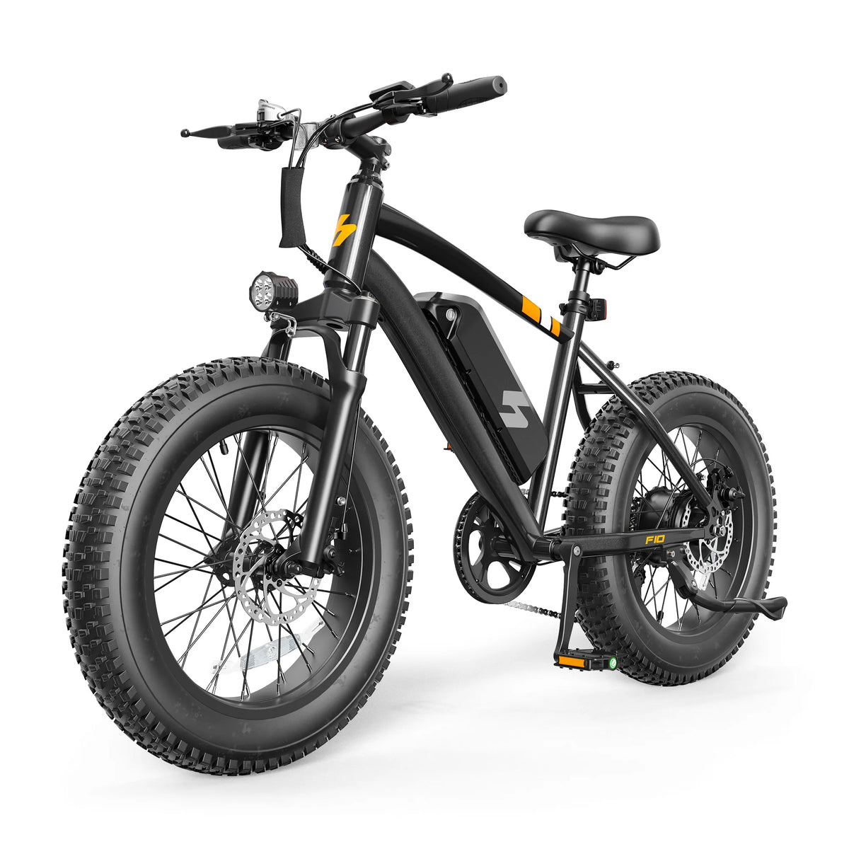 Hopepeak F10 Fat Tire Electric Bike for Adults – 1200W Peak Motor, 48V Battery, 20" × 4" Tires, 7-Speed