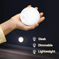 Motion Sensor LED Under Cabinet Lights, 2-Pack, USB Rechargeable, Magnetic Wireless Closet Lights