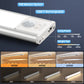 Rechargeable LED Motion Sensor Light, USB-C Wireless Magnetic Cabinet Lamp for Kitchen, Closet, Bedroom & Stairs