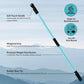 2-Pack Weighted Walking Poles – 1.2 lb Nordic Walking & Fitness Trekking Sticks with Ergonomic Grips