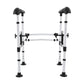 Adjustable Toilet Safety Rail with Non-Slip Handrails – Rotatable Clamps, 330 lb Capacity, Fits Most Toilets