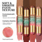 Double-Ended Blush and Bronzer Stick, Moisturizing Buildable Color, Natural Finish Face Makeup