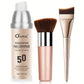 Mineral Powder Foundation Spray Gun Set, Moisturizing Concealer Makeup Kit