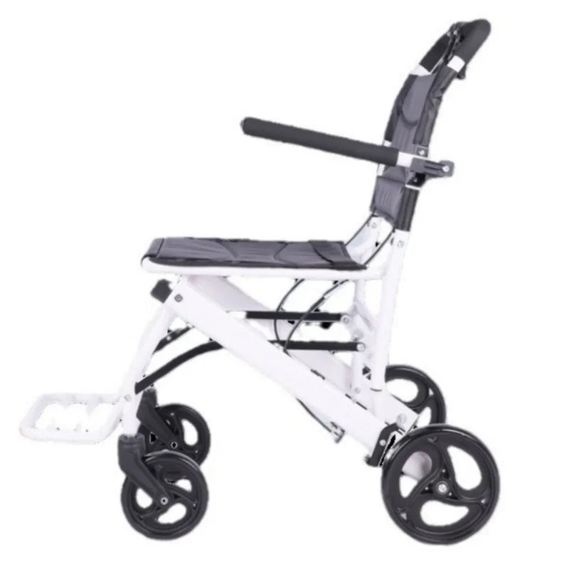 Airline Approved Lightweight Aluminum Portable Manual Wheelchair