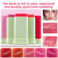 Blush Stick with Puff Applicator, Natural Matte Finish, Smooth Blendable Cheek Color, 9 Shades