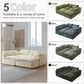 Modern Modular Cloud Sectional Sofa – Oversized Deep Seat Couch with Removable Cushions for Living Room