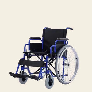 Foldable Manual Wheelchair with Comfortable Cloth Cushion
