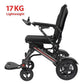 Foldable Electric Stair Climbing Wheelchair – 220 lb Capacity, 24V Battery & Detachable Design