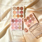 9-Pan Face and Eye Palette, Eyeshadow, Highlighter, Blush and Contour, Oat and Rose Shades