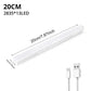 Wireless LED Motion Sensor Night Light, USB Rechargeable Magnetic Light for Wardrobe, Closet, Kitchen, Hallway & Cabinet
