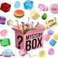 Mystery Squishy Blind Box, 1 Soft Rubber Sensory Fidget Toy, Random Design for Kids & Adults