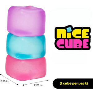 Ice Cube Squishy Fidget Toy with Box, Slow-Rebound Non-Sticky Sensory Desk Toy