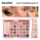 All-in-One Makeup Kit with Eyebrow Makeup, Eyeliner & Eyeshadow, Portable Cosmetics Set for Beginners