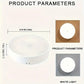 5-Pack 8-LED Motion Sensor Night Lights, USB Rechargeable Magnetic Wall Lights for Stairs, Closets, Bedroom & Cabinets